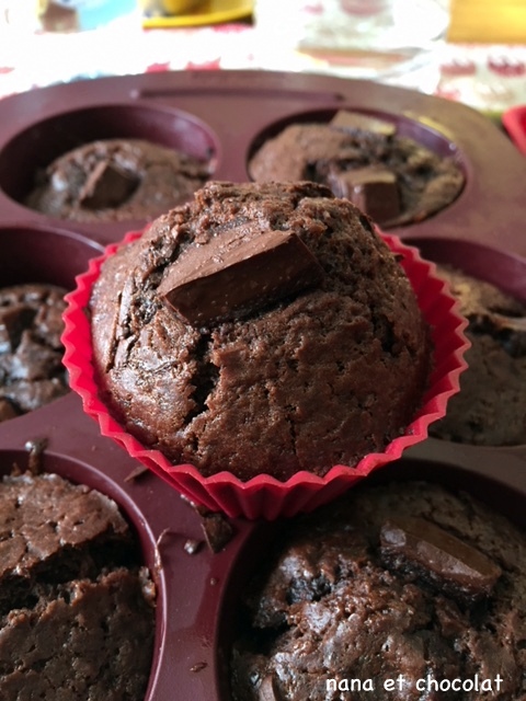 Muffins très chocolat 🍫 !!